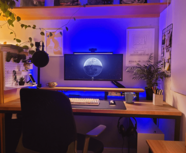 My cozy setup corner