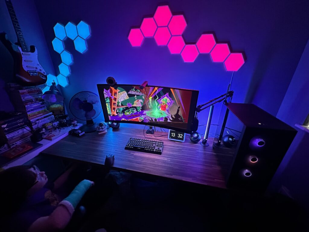 First go on my new pc build and my son plays monkey island! Not really the best test 🤣