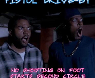 No shooting on foot