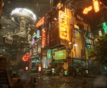 Midtown Street by Ju Jinhwan