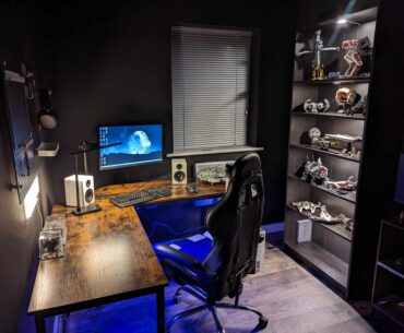 Just moved into my first Owned property with my wife and dogs. Work has begun on my dream setup!