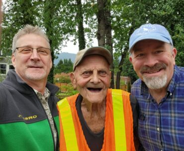 I was proud to meet "Burt" from North Bend Seattle.