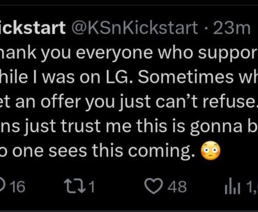 Statement from Kickstart. Time to speculate.