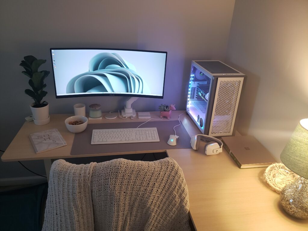 Then & Now cozy corner