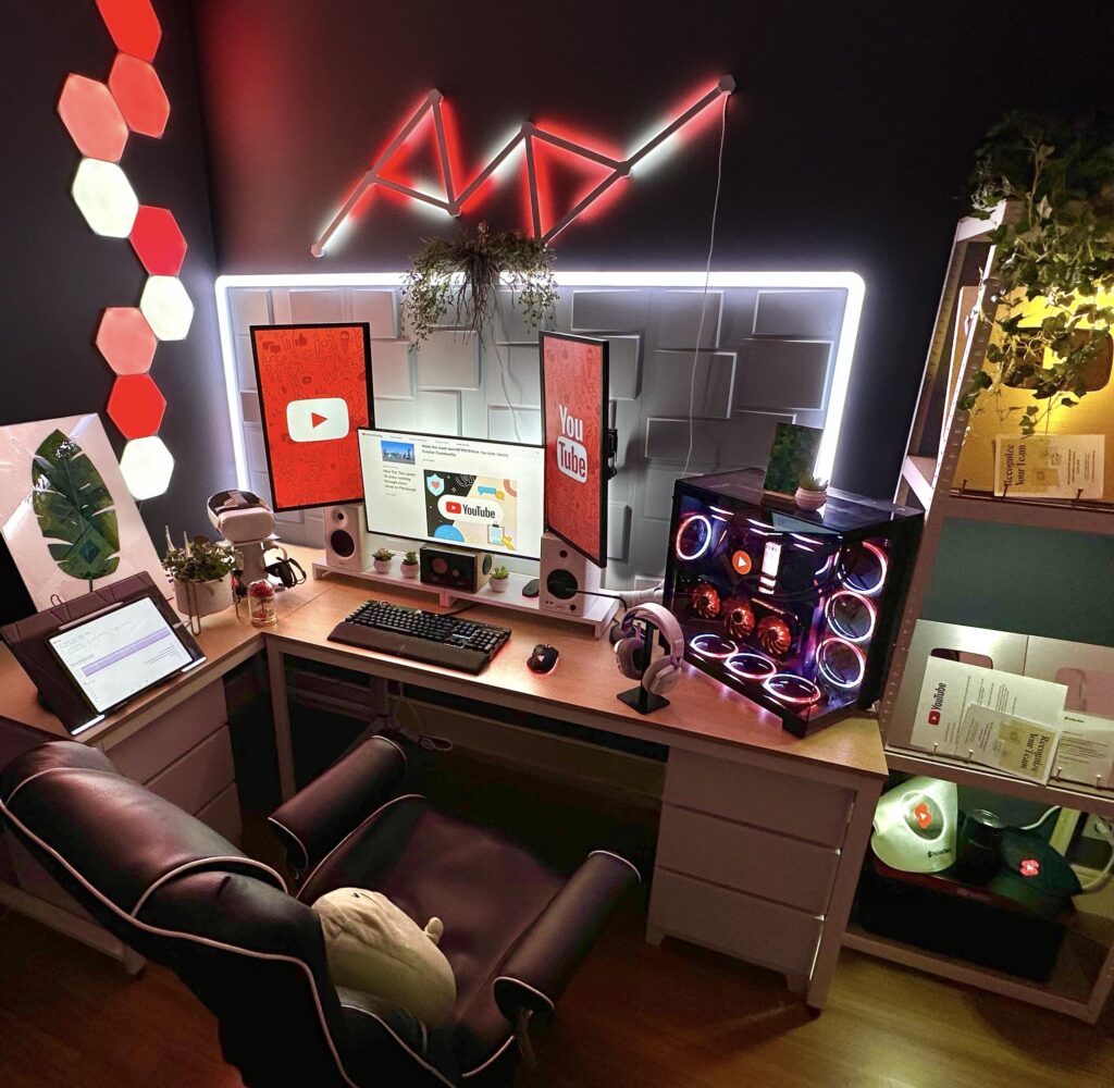 Workstation to motivate myself