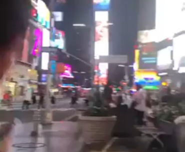 Skating throught the city