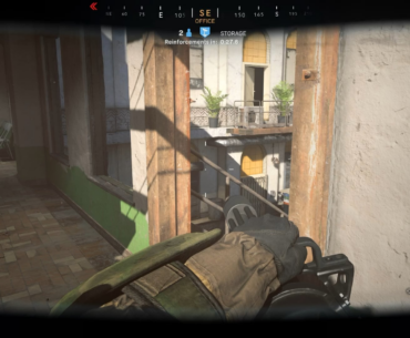 No better way to defend the objective than with a Minigun