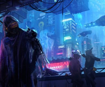 Cyberpunk City by Huanfeng Qu, Vertigo Studios