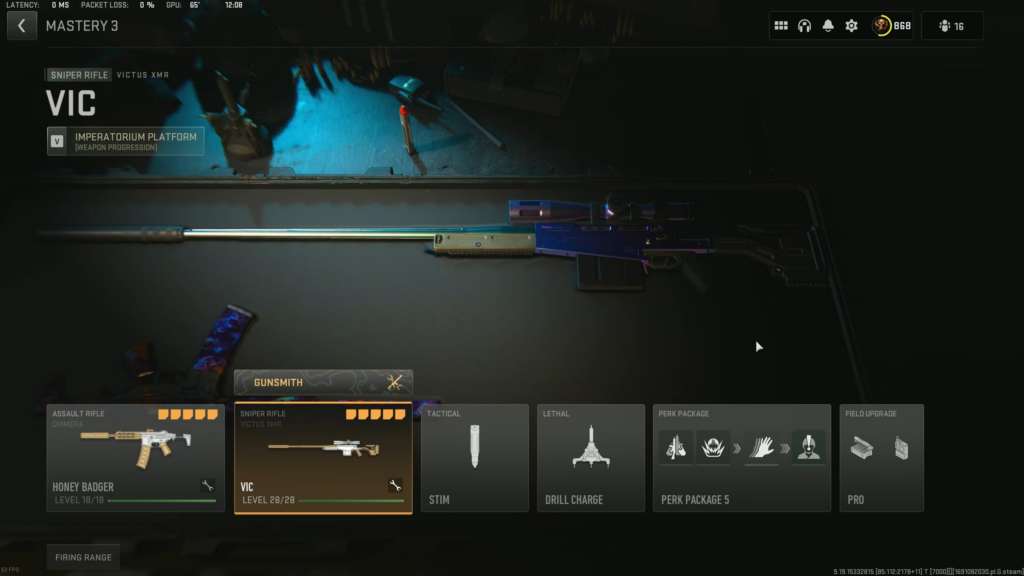 Apparently, Orion is now an invalid camo