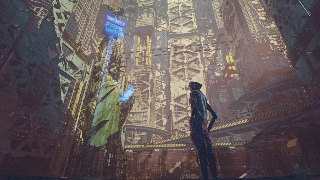 Dependent liberty network by Alexander Nejid