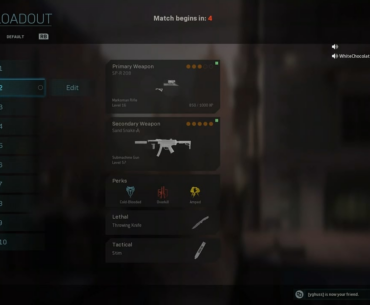 Just hopped on and did this first game