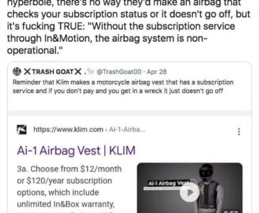 Pay your subscription or die