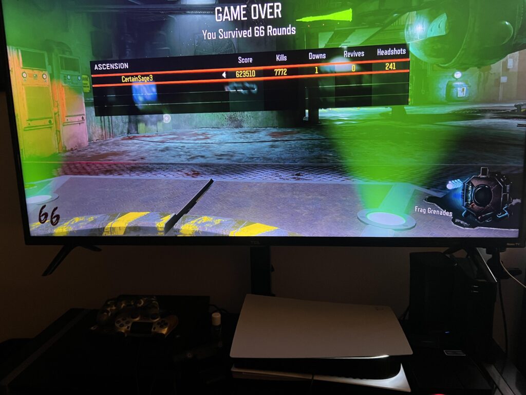 First time getting to round 66!
