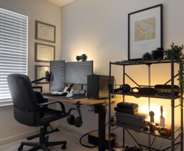 Moved and unpacked - Waiting on some storage boxes to come in for the shelf, but that's pretty much it!