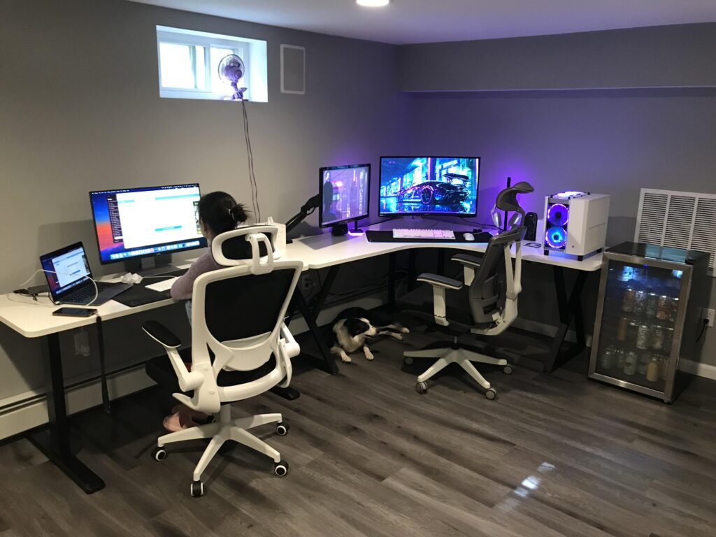2-3 person super desk battlestation. Advice?