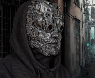 One of my masks (This mask is a real physical object)