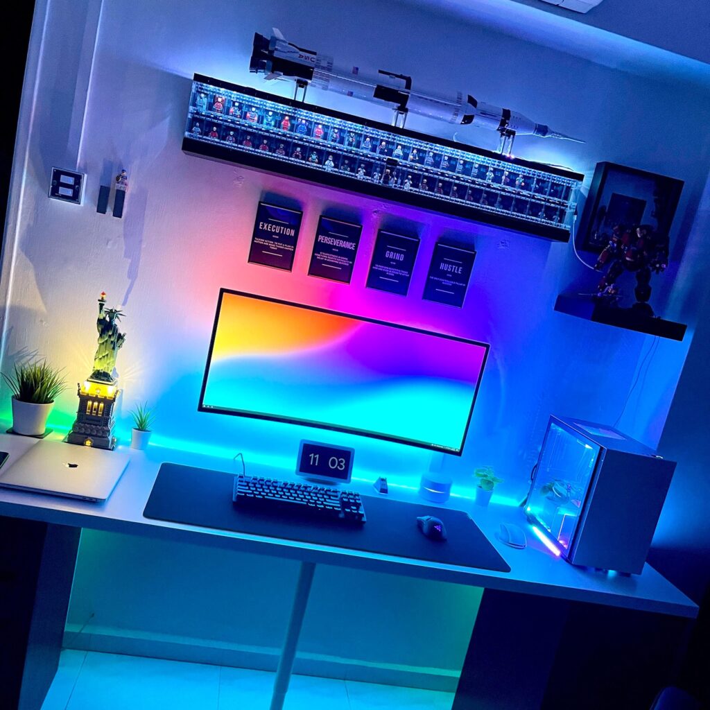 My gaming and productivity setup for 2021.