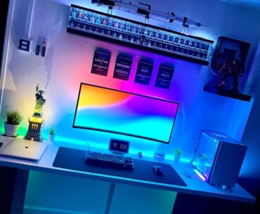 My gaming and productivity setup for 2021.