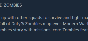 New details about the Modern Warfare III Zombies mode from Steam page