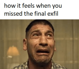 this happened to me in B21 when the radiation spreaded everywhere and I was at the elevador and I feld like this