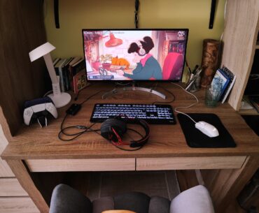 Not the best, not the cleanest looking but its my little cozy world.