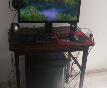 This is my first setup ever, when ill move to a house that im were working on... Then ill get my pc to be beutiful like the ones seen here on this subreddit