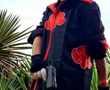 I cosplayed as a Cyberpunk Akatsuki today