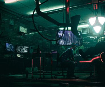 RipperDoc Clinic, Made in Blender