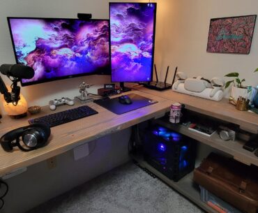 Settled for now, soon to replace the monitors.