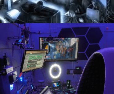 In 1999, the trailer for Neverwinter Nights featured an image of "The all-powerful Dungeon Master". 10-year-old me wanted to be that guy. Now I'm running a cyberpunk-themed game for some friends, and I think my setup is almost there.