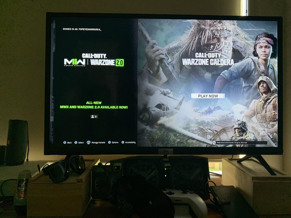 I’ve installed modern warfare but there’s no option to play campaign, special ops or multiplayer? Anyone know what the deal is