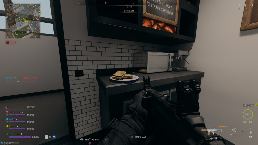 Am I the only one who constantly tries to pick up this sandwich while quickly looting?
