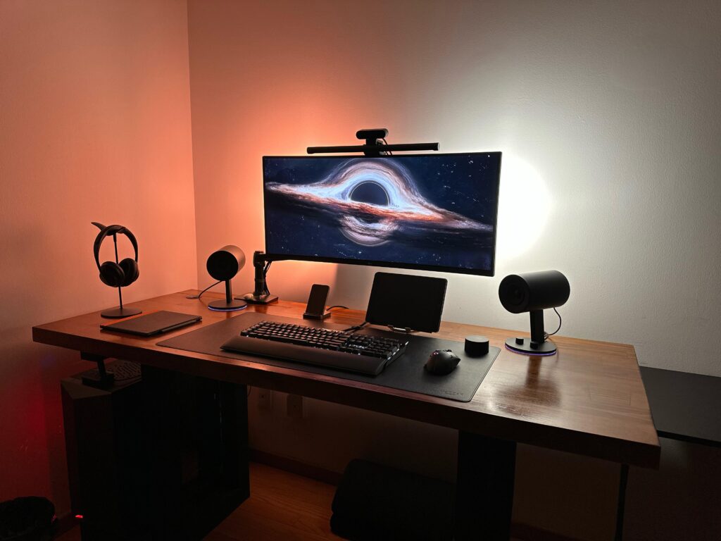 Trying to give my setup a little more ‘personality’.