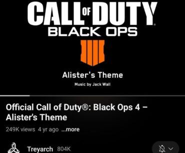 Is this a typo? Is "Alister" a real word? Thought it was Alistair's Theme, as in Alistair Rhodes' Theme.