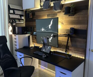 Think I am almost finished with my setup! Let me know what you think!