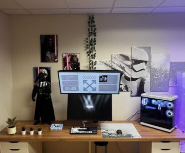 Dorm Gaming Setup