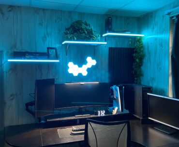 Finally my setup is complete for my college room let me know how I did