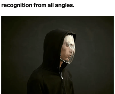 This new anti facial recognition outfit