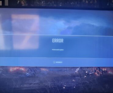 Never encountered this error