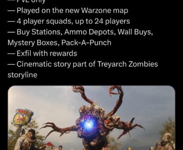 MWIII Zombies Details
