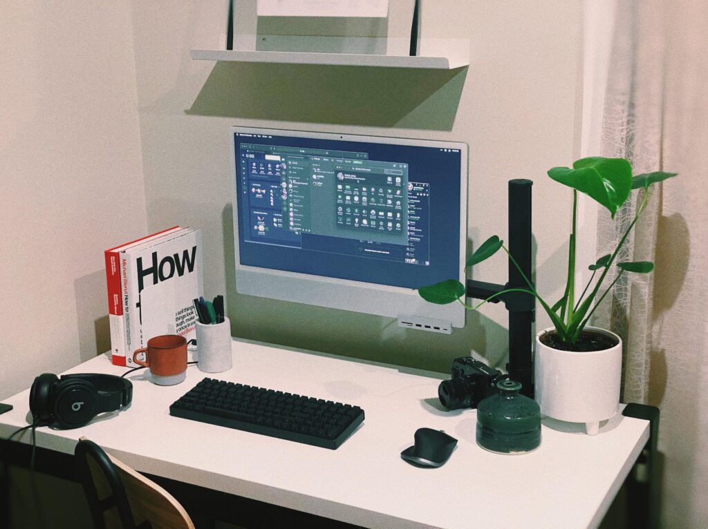 graphic designers minimal setup