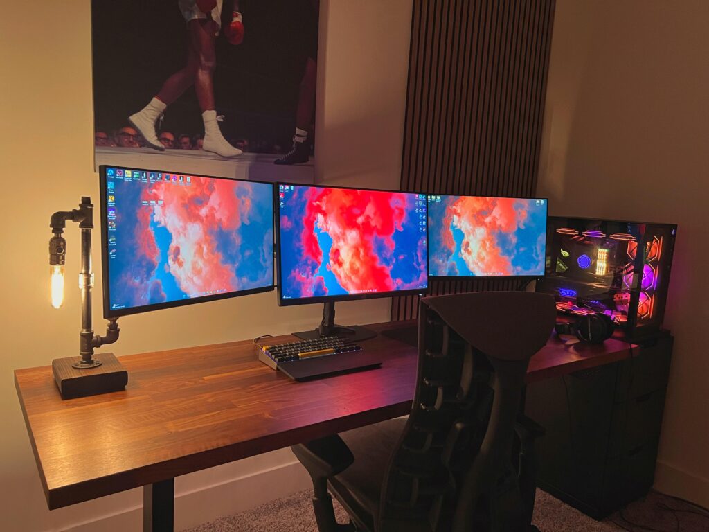 new place new setup