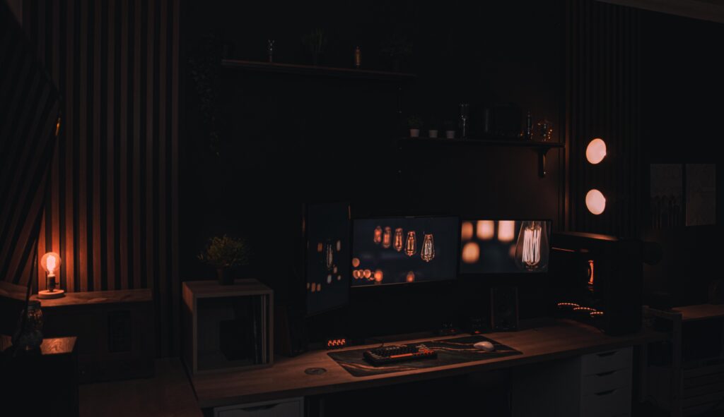 Remodelled my workspace/battle station. Tried to go for a 'Scandi-Industrial' vibe