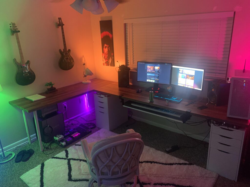 Evolving setup!