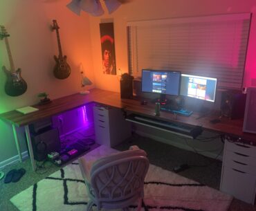 Evolving setup!