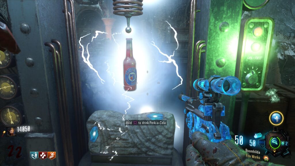 I’ve hit (and counted) the wunderfizz over 100 times and all I’ve gotten is deadshot, mule kick, or electric cherry.
