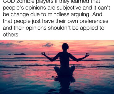 If you dislike something, that's okay