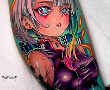 My Lucy tattoo done by the amazing @Tamagothchick!!