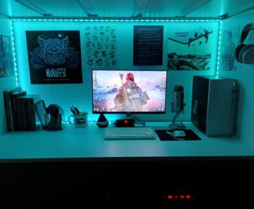 Finally got some posters up! What do y'all think of my budget gaming setup? I plan on building a new PC in a few weeks, but I figured I'd get y'all's recommendation for a case while I'm here. What kinda case would fit well with this setup? Max budget for case = $100
