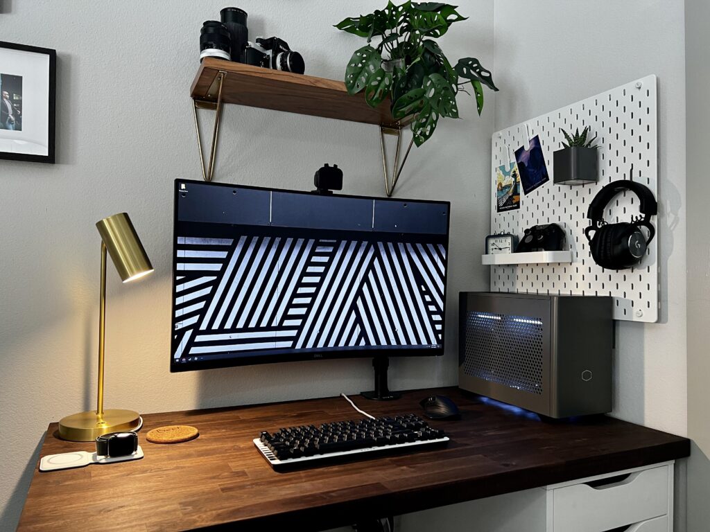 In the middle of a divorce and just moved into my own place, decided it was a good time to upgrade my setup along with everything else